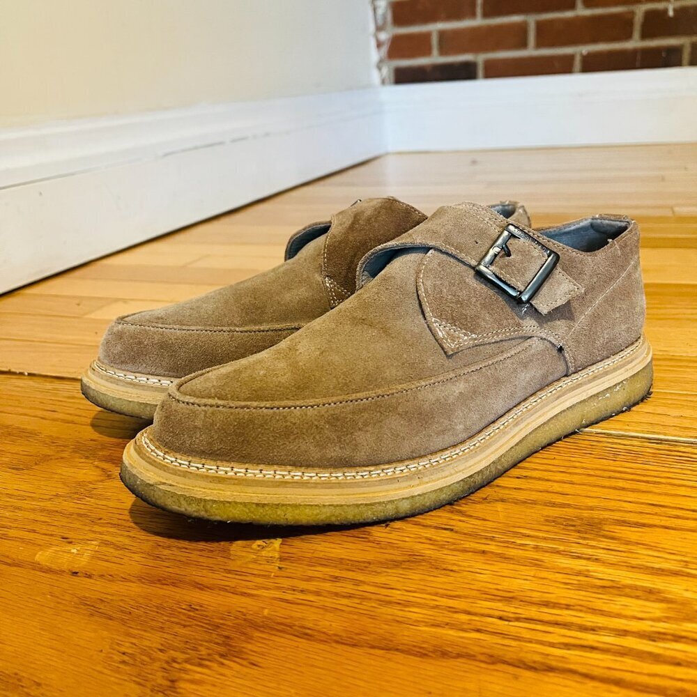 All Saints Rollin Monk Strap Shoe Men's SIze US 8 EUR 41 - Picture 12 of 16